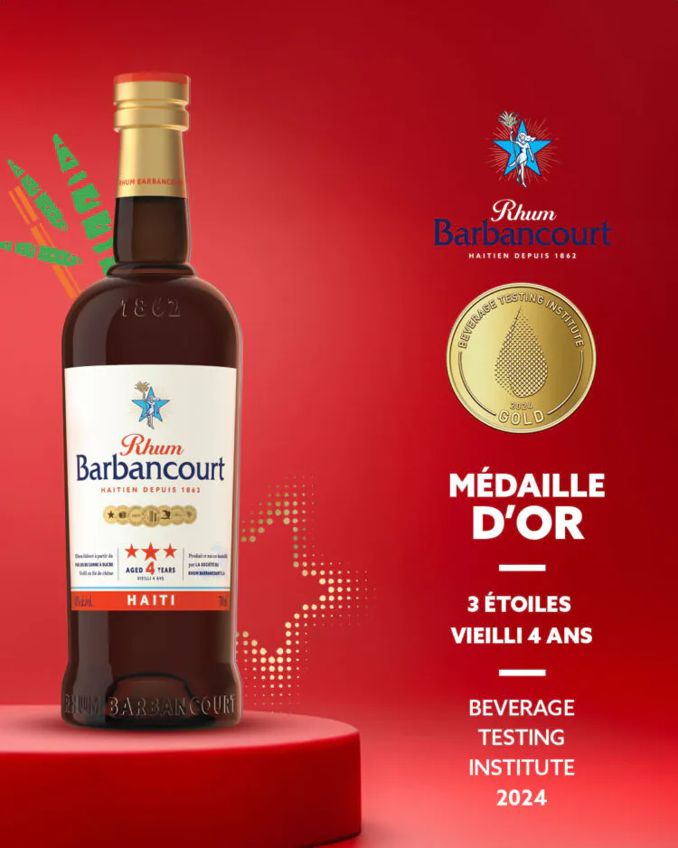 Rhum Barbancourt 3 etoiles
